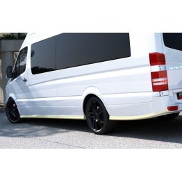 Накладки на пороги на Mercedes Sprinter W906